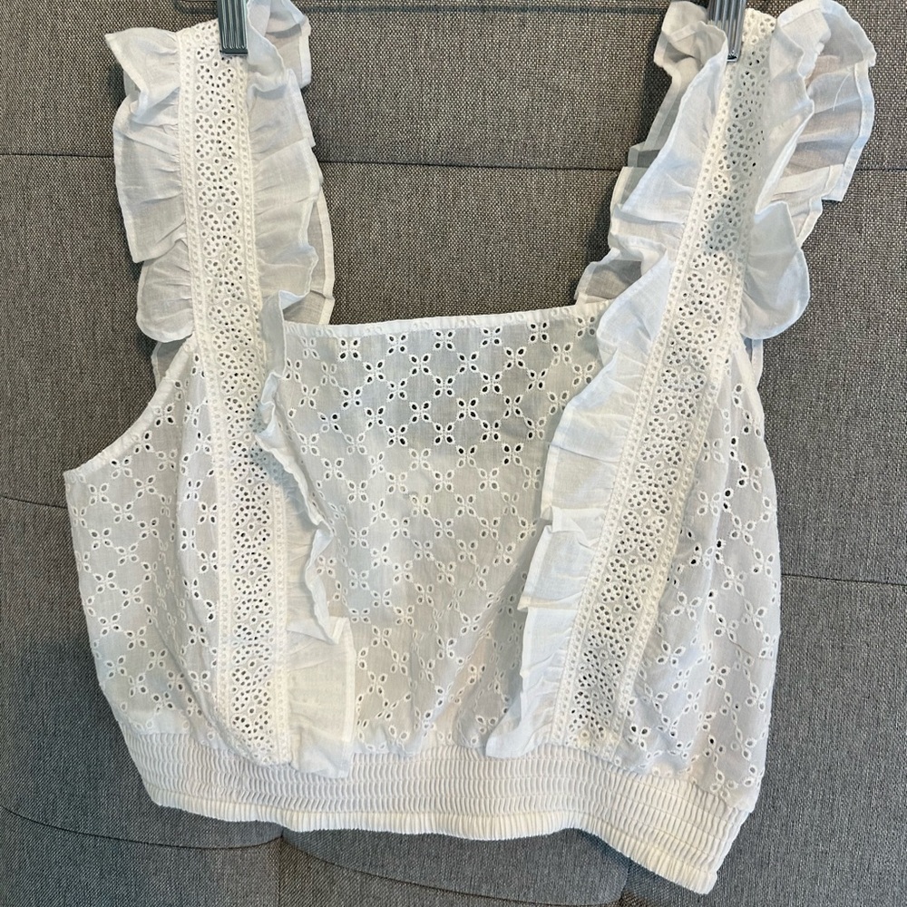BP for Nordstrom white summer crop top